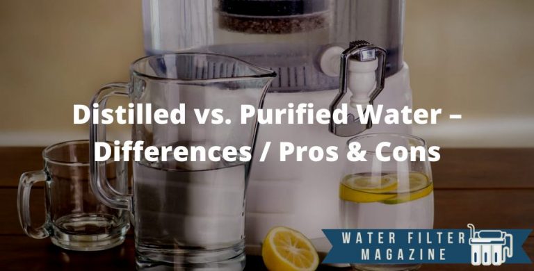 distilled vs. purified water