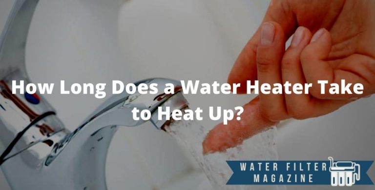 heat up time for water heater