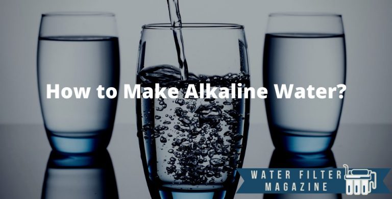 making alkaline water