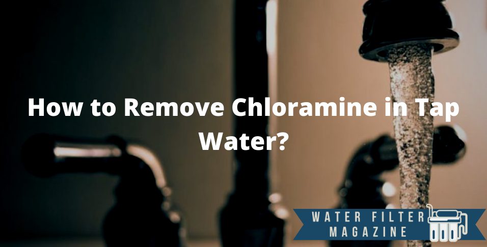 removing chloramine in tap water