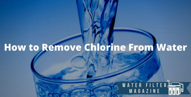 removing chlorine from water