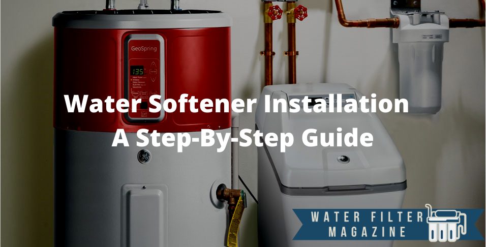 water softener installation