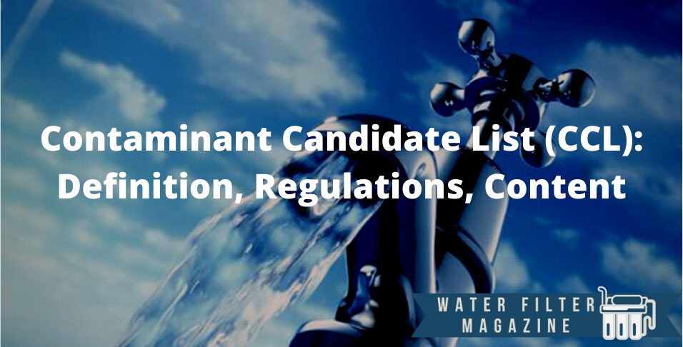 drinking water contaminant candidate list