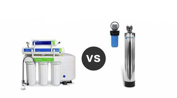 reverse osmosis vs water softener comparison