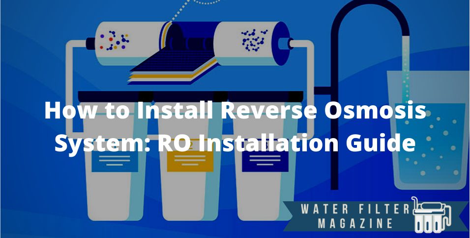 reverse osmosis system installation guide